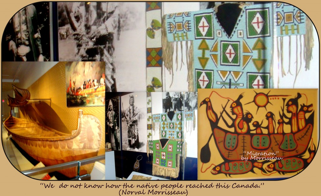 Native People Collage 1 (Morrisseau)