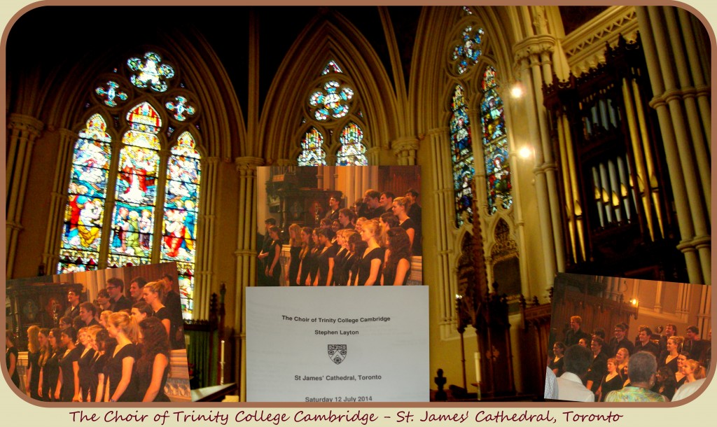 Choir of Trinity College Cambridge - St. James' Cathedral, Toronto