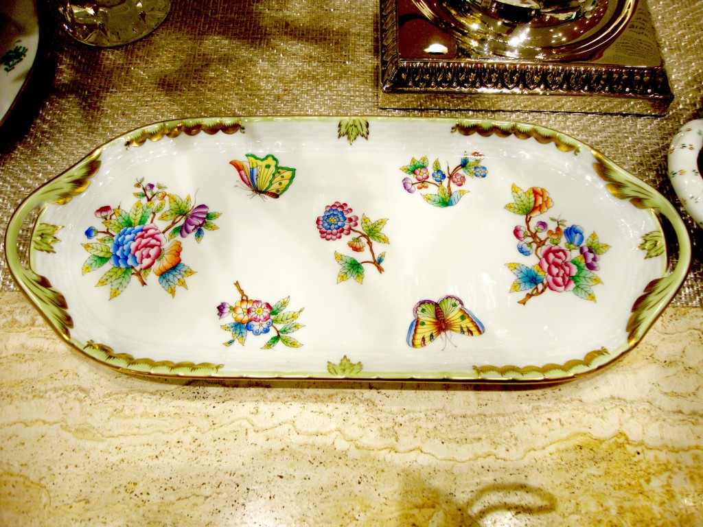 Herend Butterfly Platter