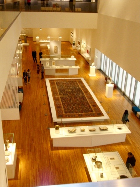 Aga Khan Museum (photo from the top floor looking down)