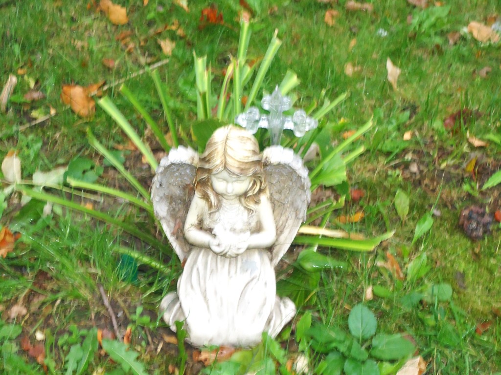 My father and mother are buried across from the children's site and I took this image yesterday at a child's grave.