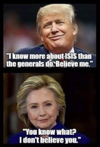 Trump quote on ISIS